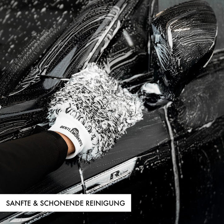 Saugstark und schonend – der Waschhandschuh für die perfekte Autoreinigung