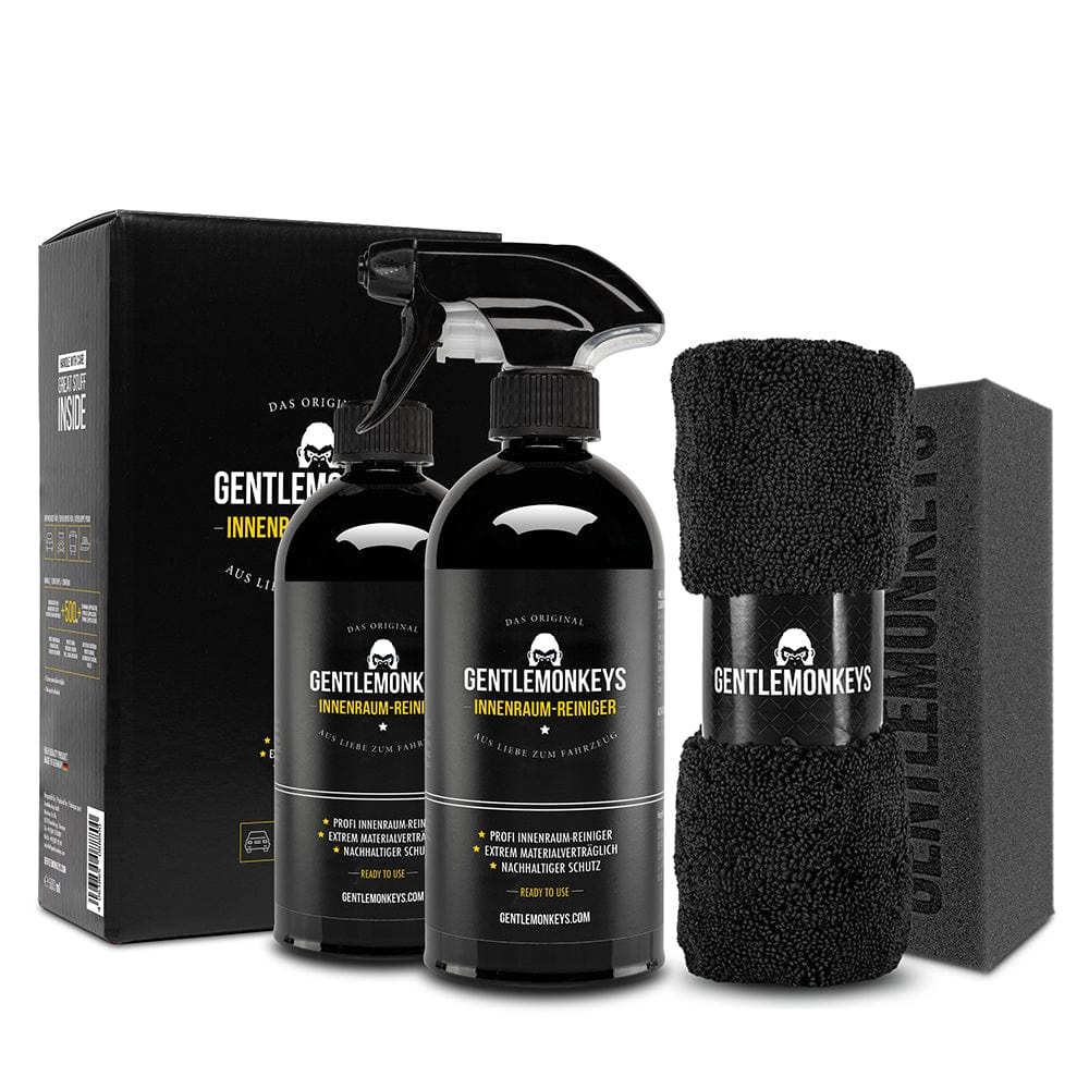 Innenraumreiniger Bundle – inkl. Applikator & Microfasertuch + Refill