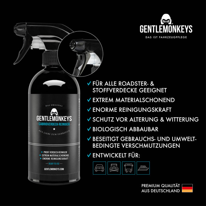 Cabrioverdeck-Reiniger 500ml als Refill