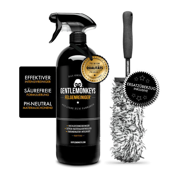Felgenreiniger 1000ml + Mikrofaser Felgenbürste