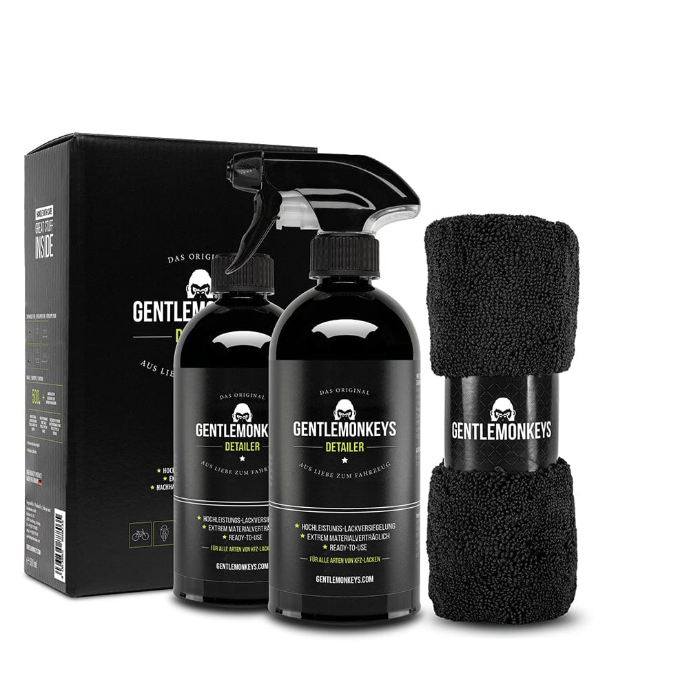 Detailer Bundle – Lackversiegelung inkl. Mikrofasertuch + Refill