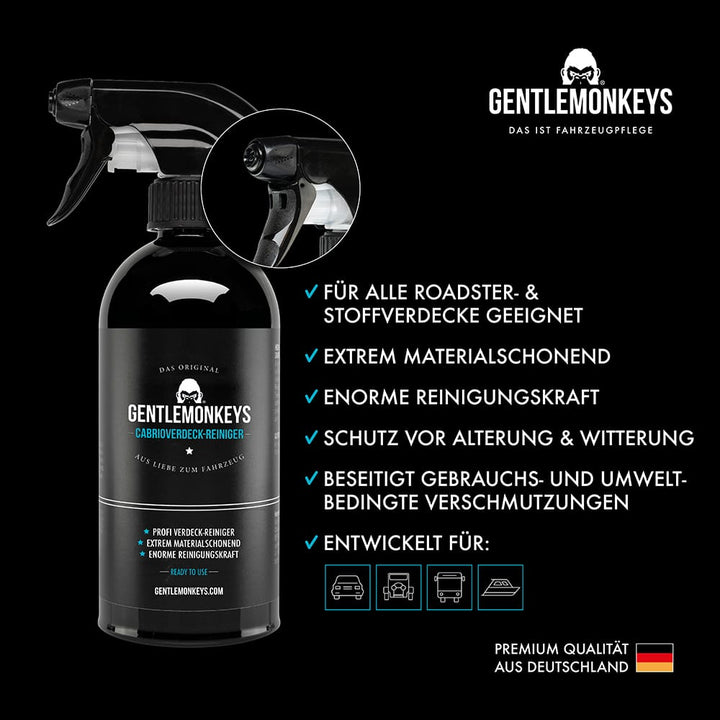 Cabrioverdeck-Reiniger 500ml inkl. Applikator