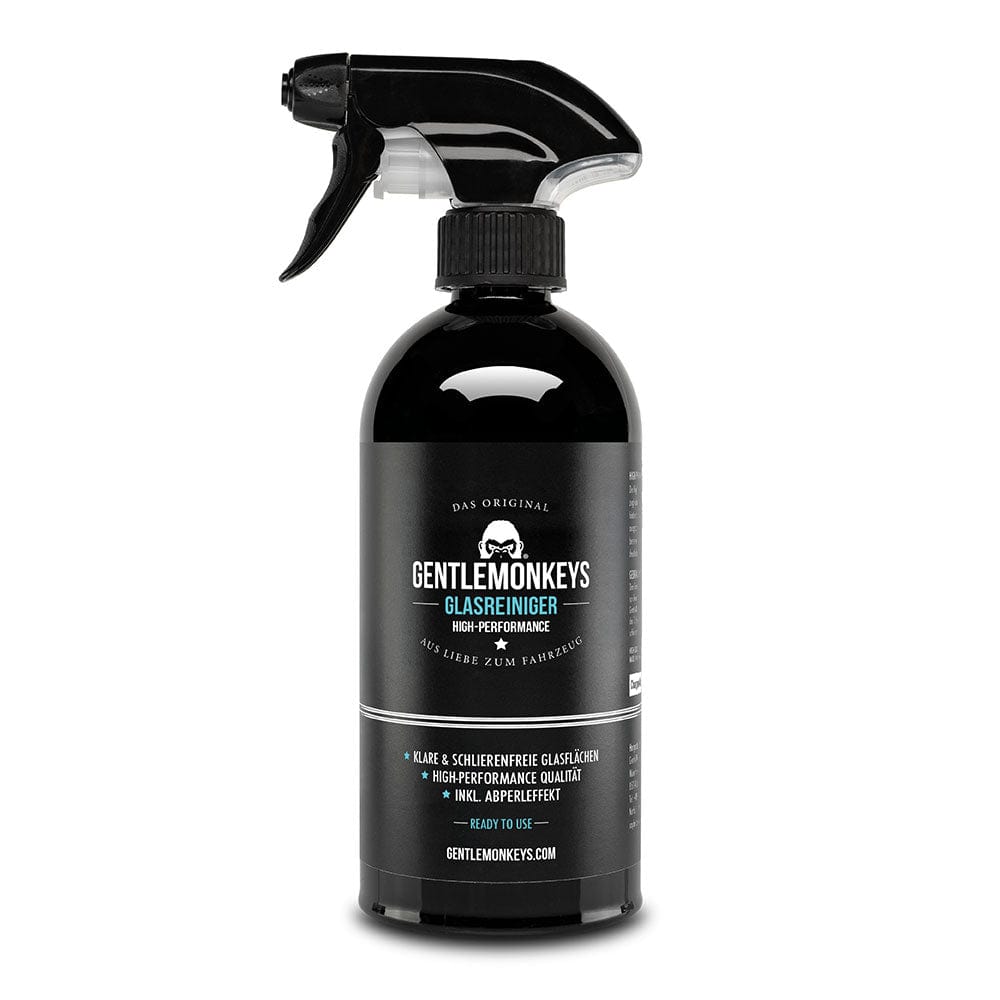 High-Performance Glasreiniger 500ml + Carbontücher im 2er Set